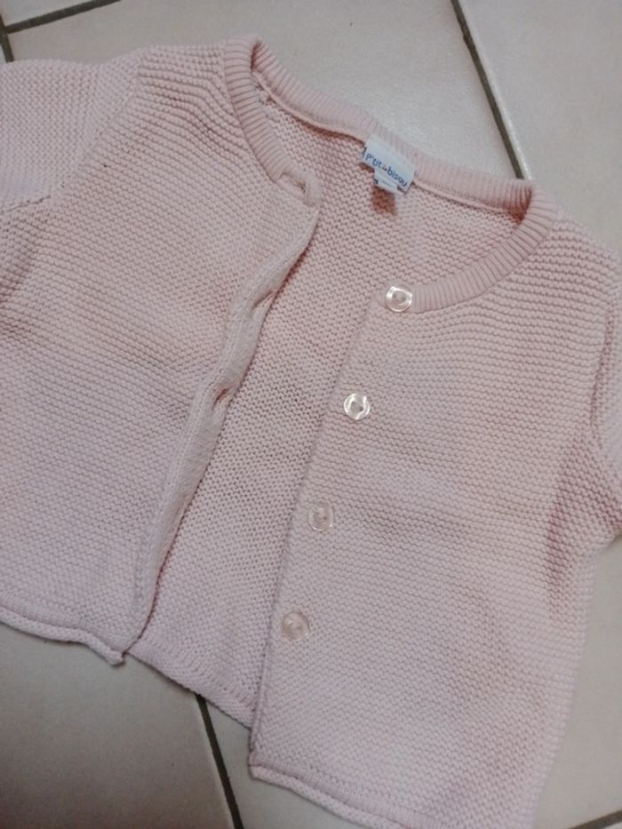 Gilet rose - photo numéro 2