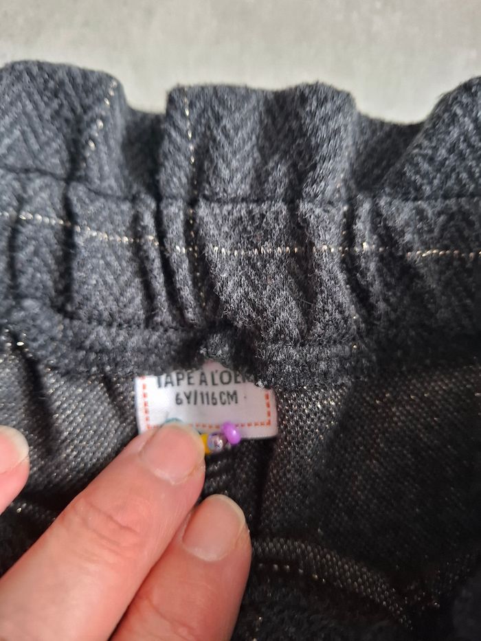 Pantalon tape à l'oeil 6 ans - photo numéro 3