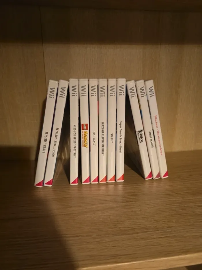 Lot jeux Nintendo Wii - photo numéro 3