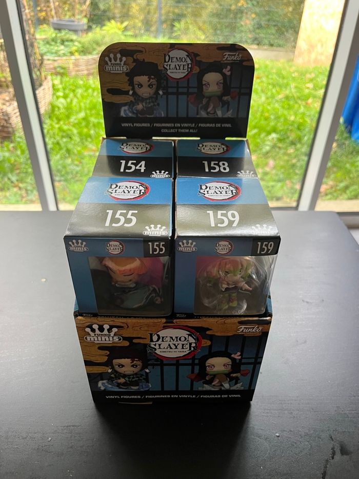 Set complet Démon Slayer - funko minis