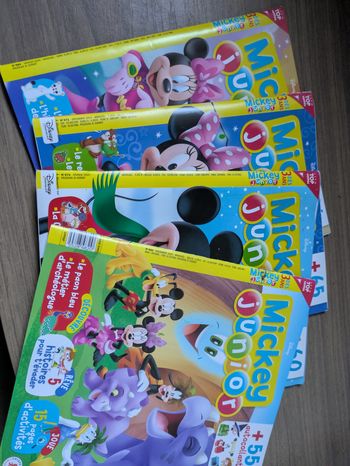 Lot de magazines mickey 