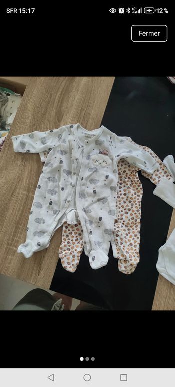 Pyjamas 1 mois