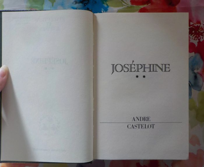 Joséphine T2 par André Castelot Ed. Lombardi - photo numéro 5