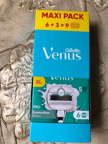 Lames venus gillette pro comfortglide sensitive 