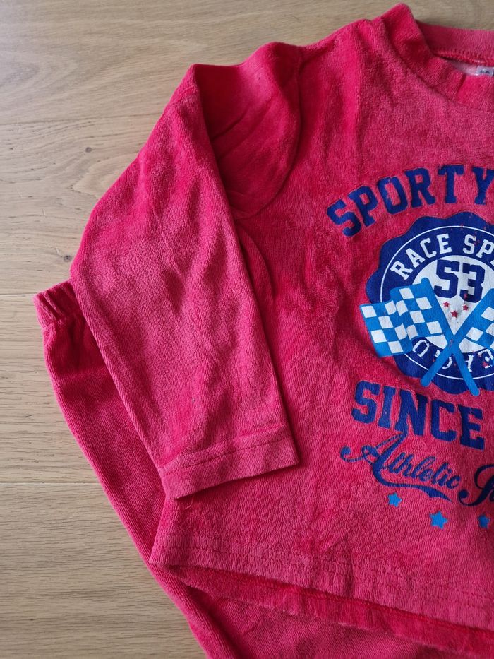 Pyjama velours Tissaia - photo numéro 3