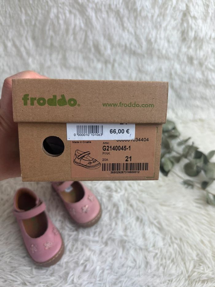 Paire de babies Froddo rose taille 21 - photo numéro 6