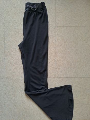 Pantalon évasé fille noir / T. 10 ans / Très bon état