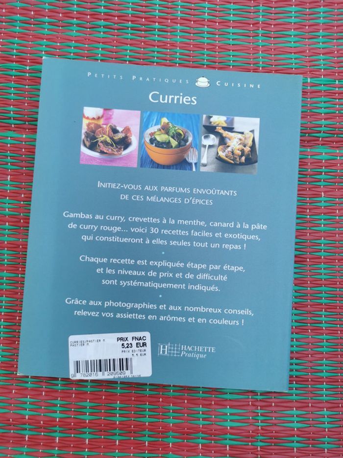 Curries, livre de recettes de Minouche Pastier - photo numéro 4