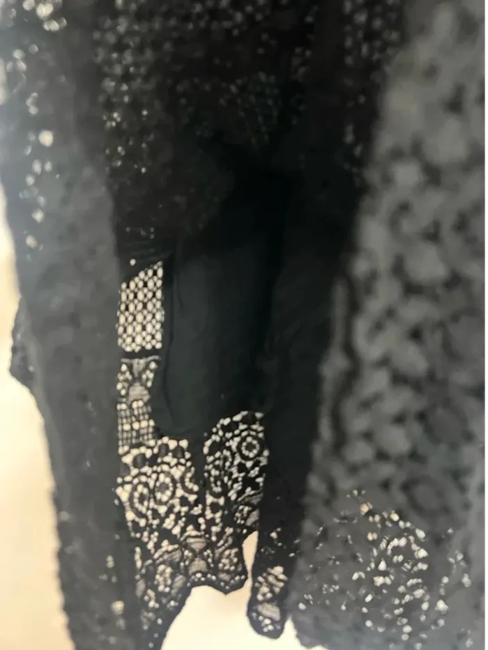 Sublime robe parisienne élégante vintage - taille M - photo numéro 3