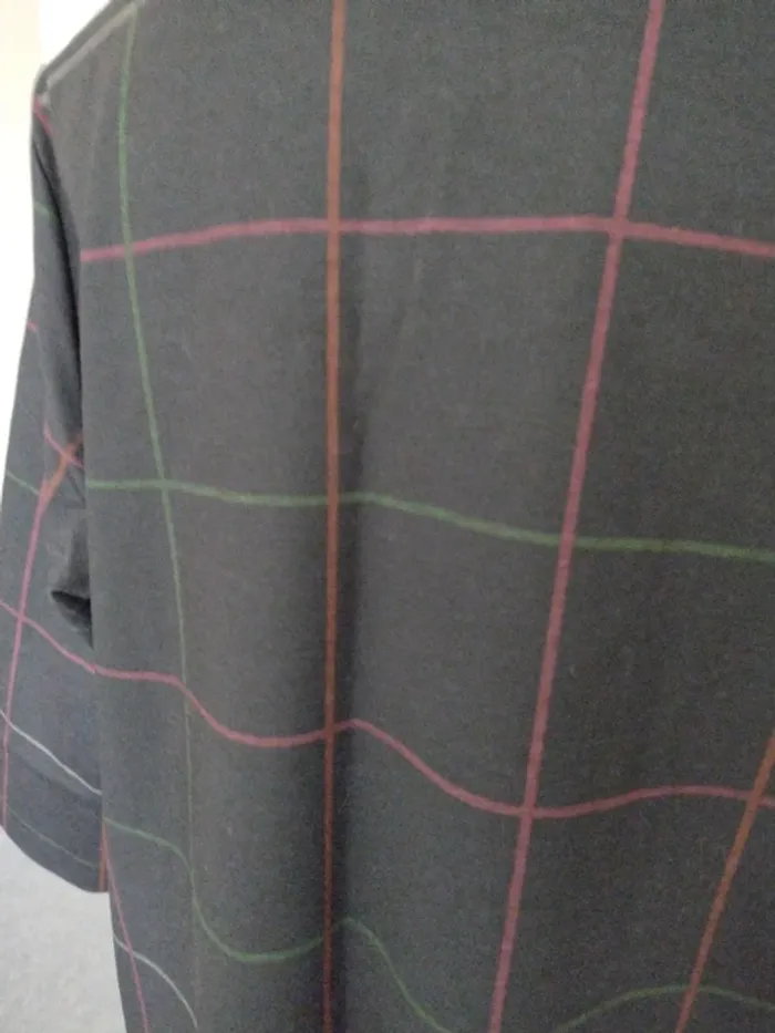 Robe Gevana noire à carreaux – Taille 52 – Neuve jamais portée - photo numéro 5