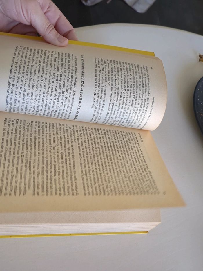 Livre - histoire de la franc-maçonnerie française, la maçonnerie de. École de l'égalité 1725 1799 - photo numéro 6