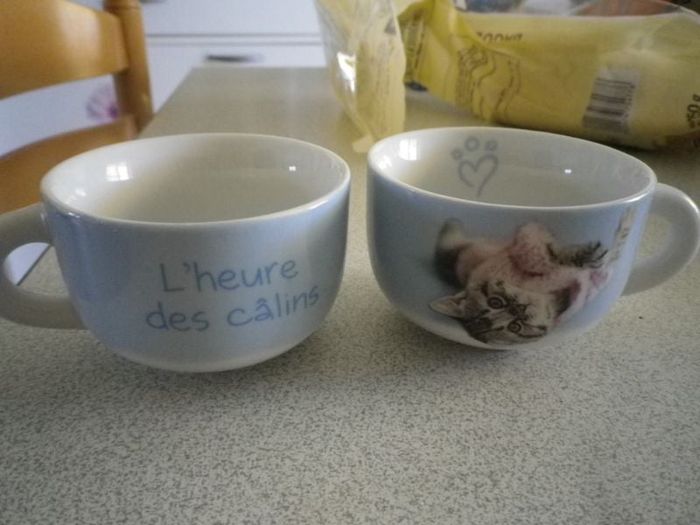 TASSES MOTIF CHAT