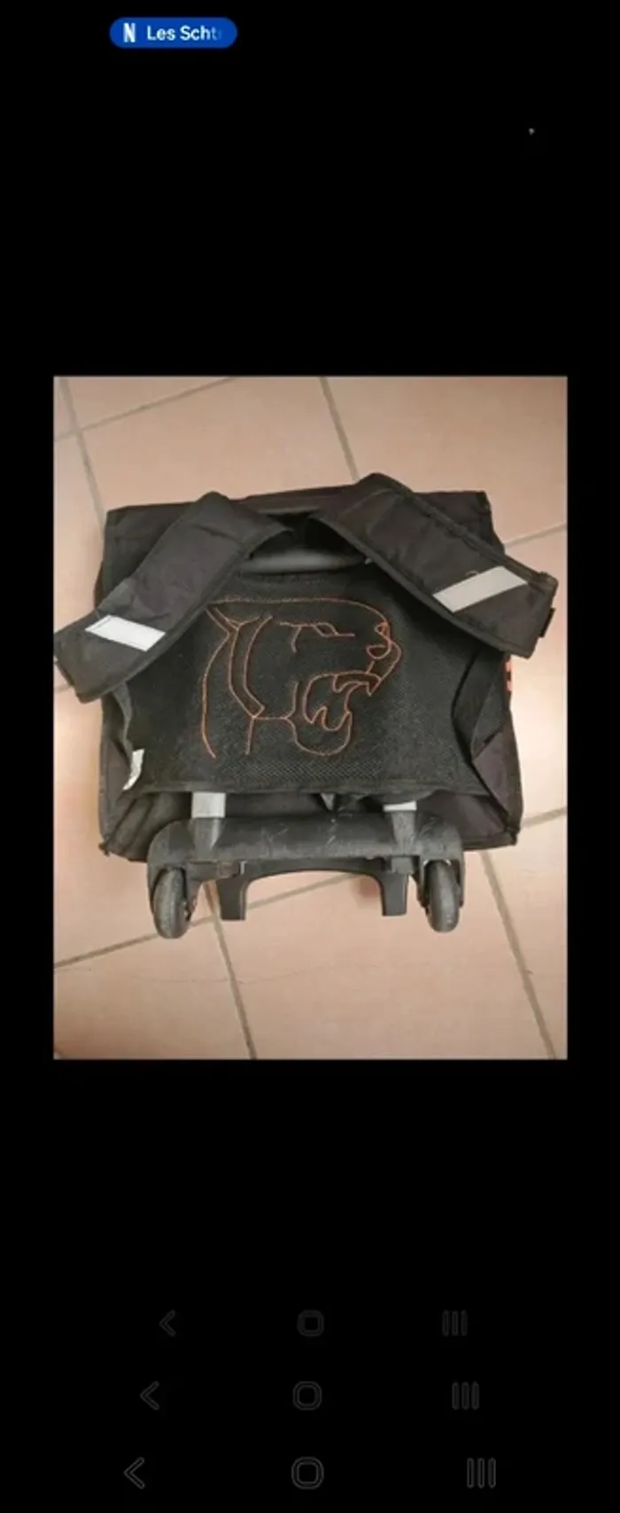Cartable tigre enfant - photo numéro 2