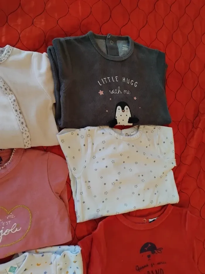 Pyjamas fille 3/6/9mois fille - photo numéro 7