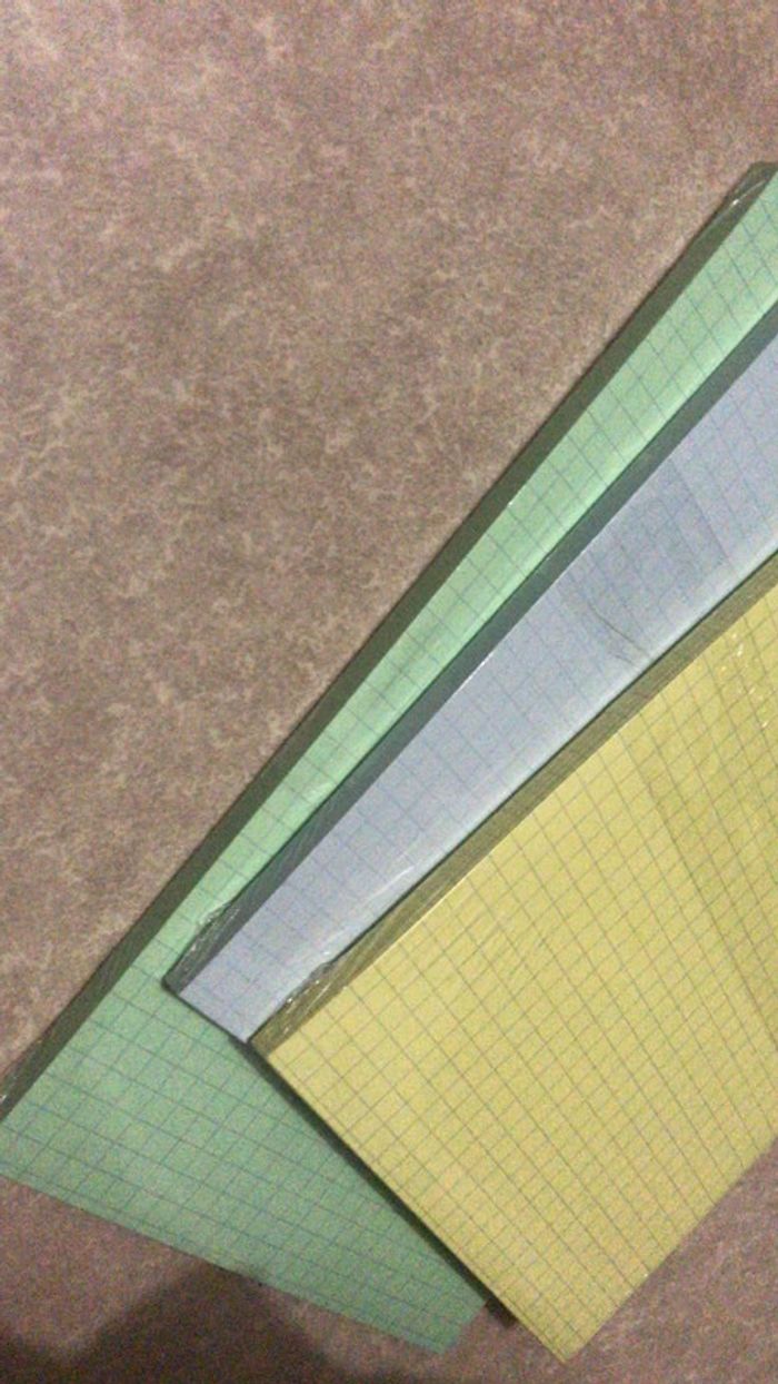 Lotsde 3 paquet de feuille bristol neuf - photo numéro 2