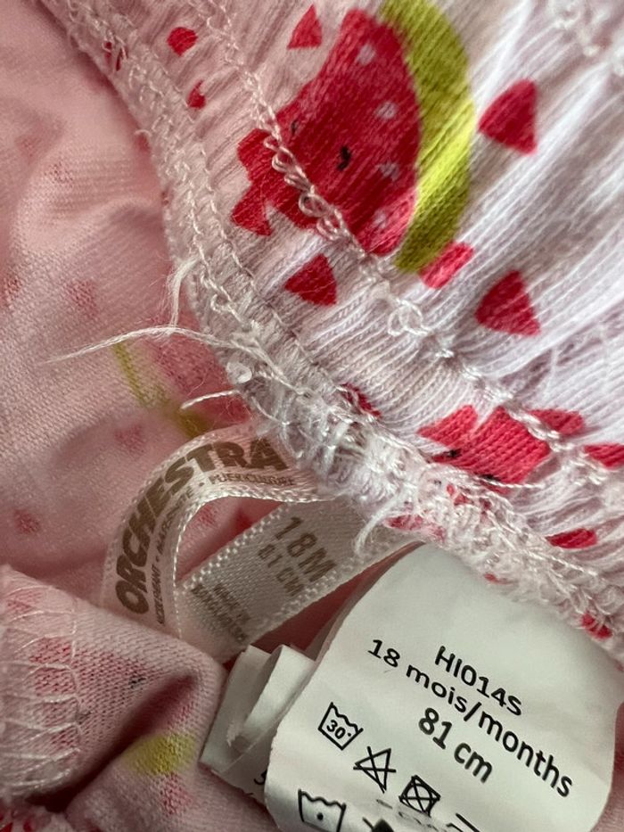 Lot de 3 shorts Orchestra taille 18M / 81cm - photo numéro 2