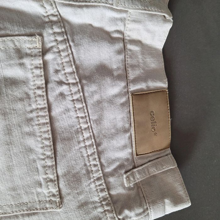 Jeans crème - photo numéro 8