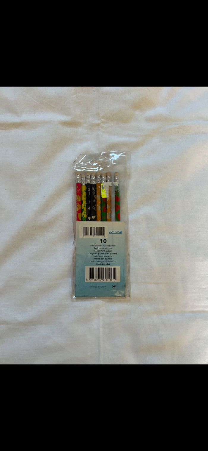 Lot de 8 crayons à papier fantaisie - photo numéro 2