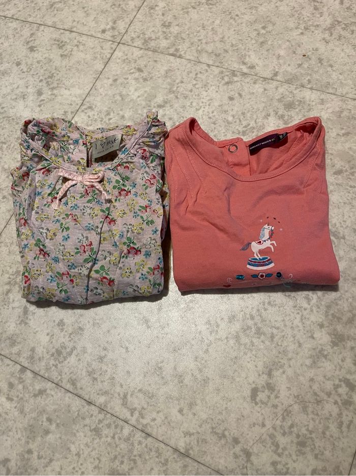 Lot de 2 t-shirt fille - photo numéro 2