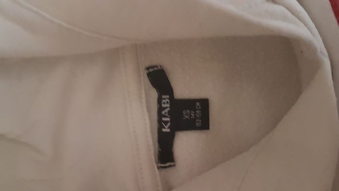 Sweat à capuche garçon 14 ans blanc Kiabi - photo numéro 2