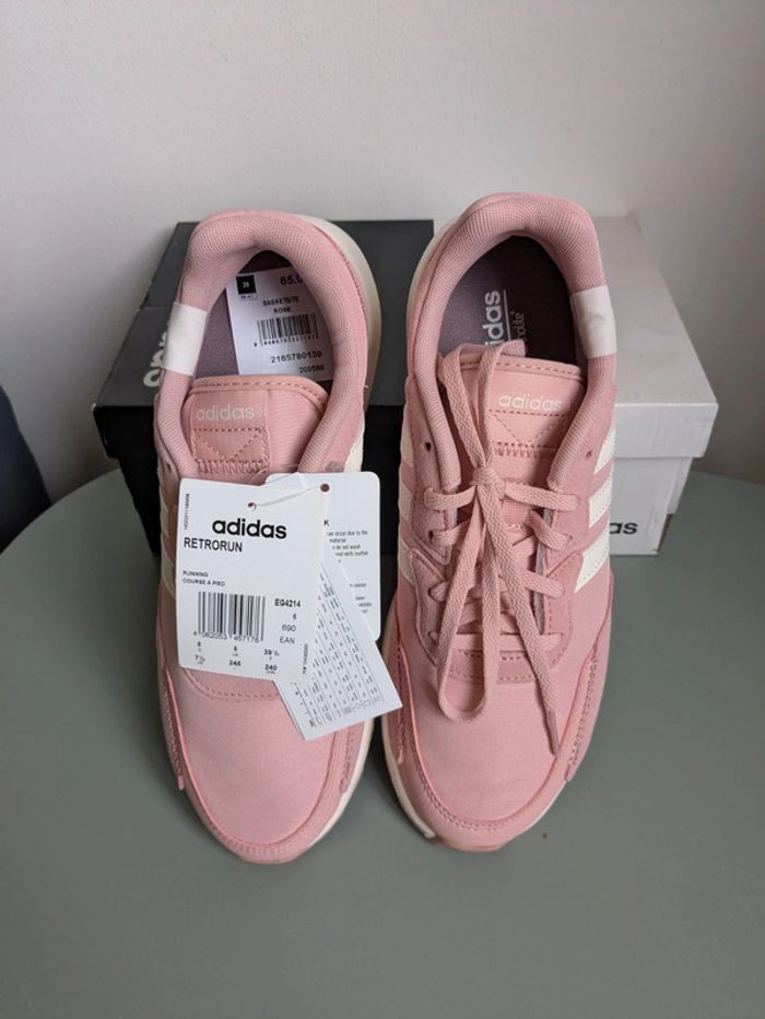 Baskets rose adidas 39 - photo numéro 4