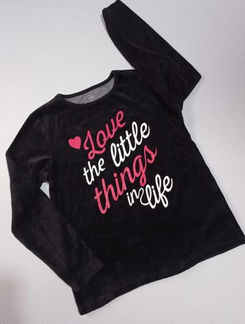 Sweat velours 9/10 ans