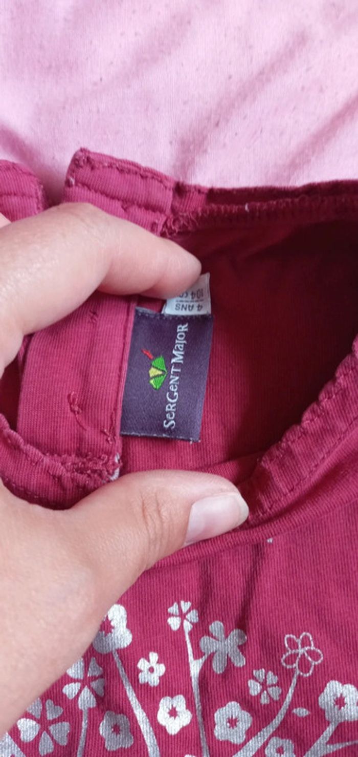 Haut manche longue Sergent Major taille 4 ans - photo numéro 2