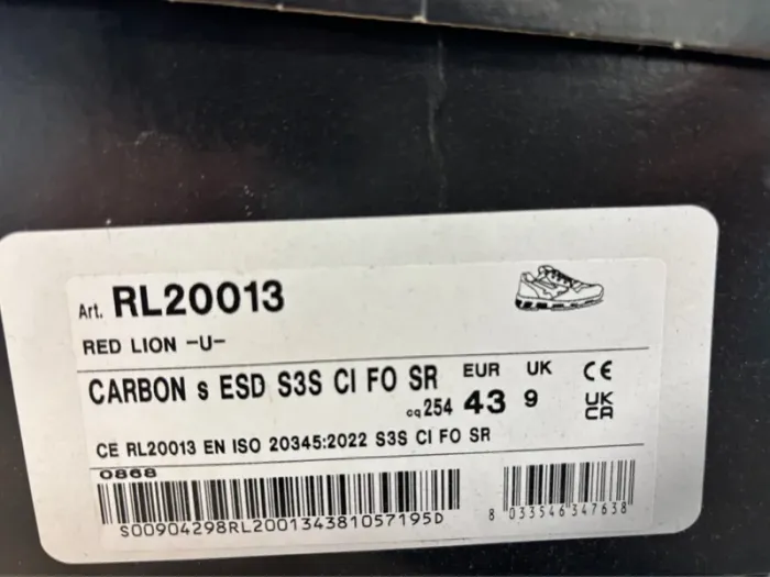 Chaussures de sécurité redlion - photo numéro 2