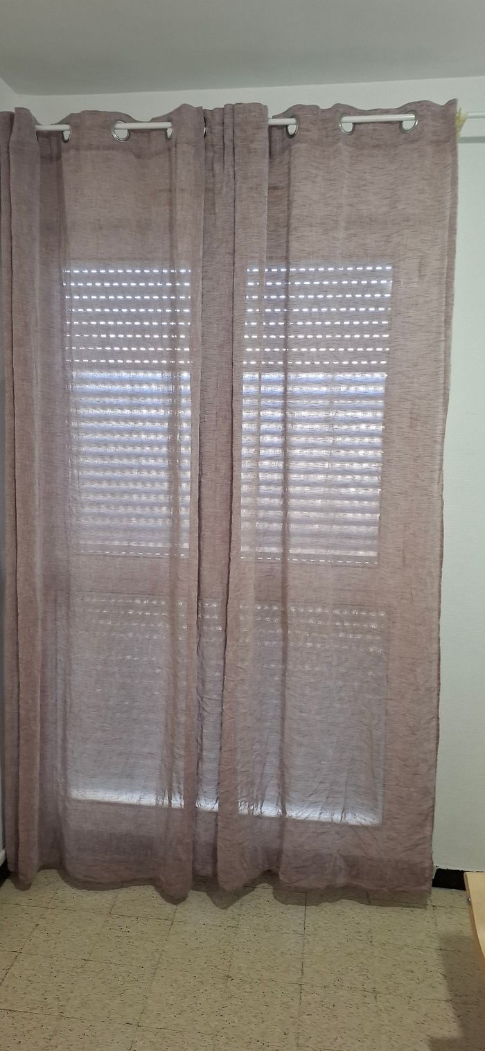 Lot de 2  rideaux - photo numéro 2