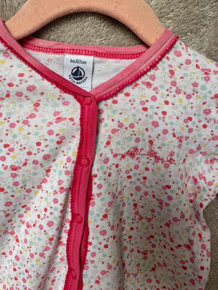 Pyjama Petit bateau fleurie - photo numéro 2