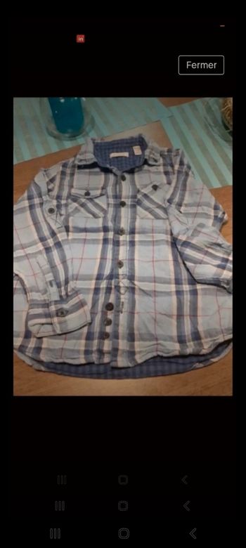 Chemise okaidi 6  ans