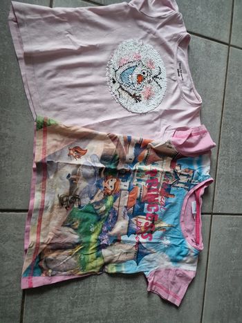 Lot 2 T-shirt 6ans