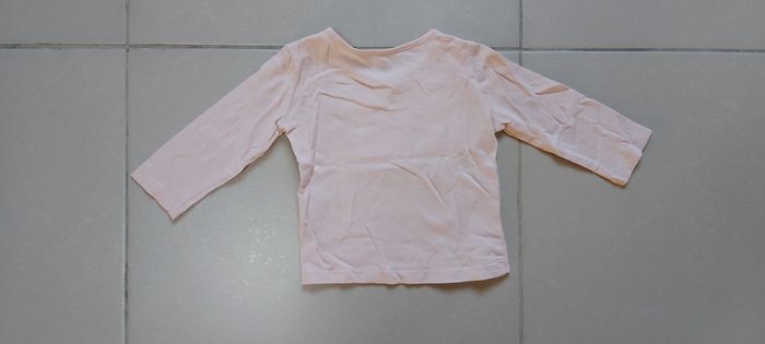 Tshirt manche longue Mon papa chéri m'a maman adorée 12 mois - photo numéro 6