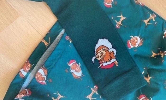 Ensemble caleçon boxer et chaussette Undiz Disney Timon pumba roi lion taille M Neuf - photo numéro 3