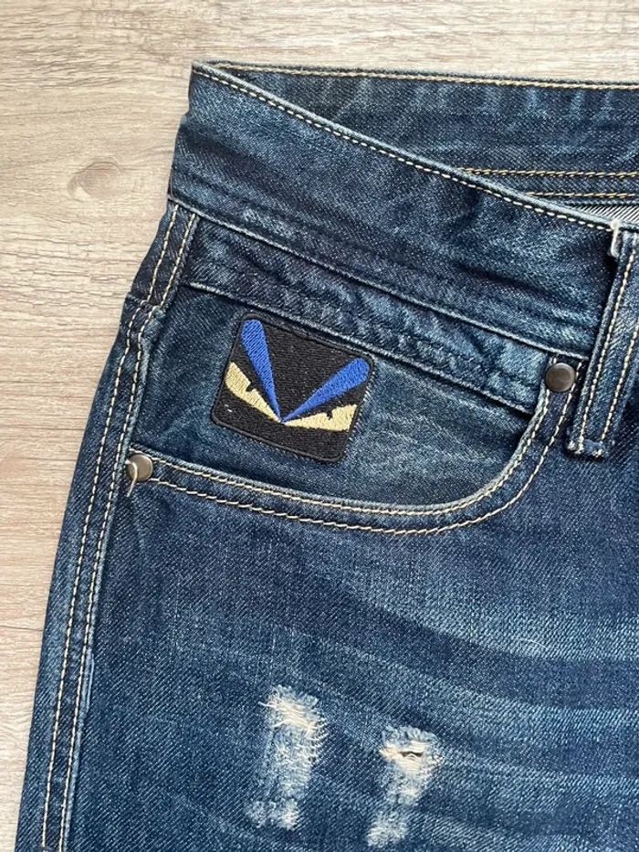 Jeans skinny Fendi - Taille 42 - photo numéro 2