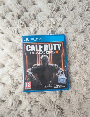 Jeu PS4 Call of Duty black ops3