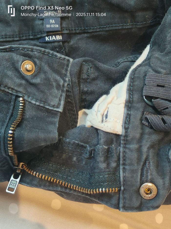Jean 9ans-132-137cm Kiabi fit Réduction jusqu'à -70% - photo numéro 3