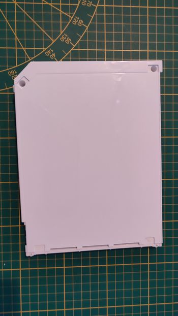 Plasturgie coque supérieure blanche pièce détachée console de jeux Nintendo Wii RVL-001 EUR #D58