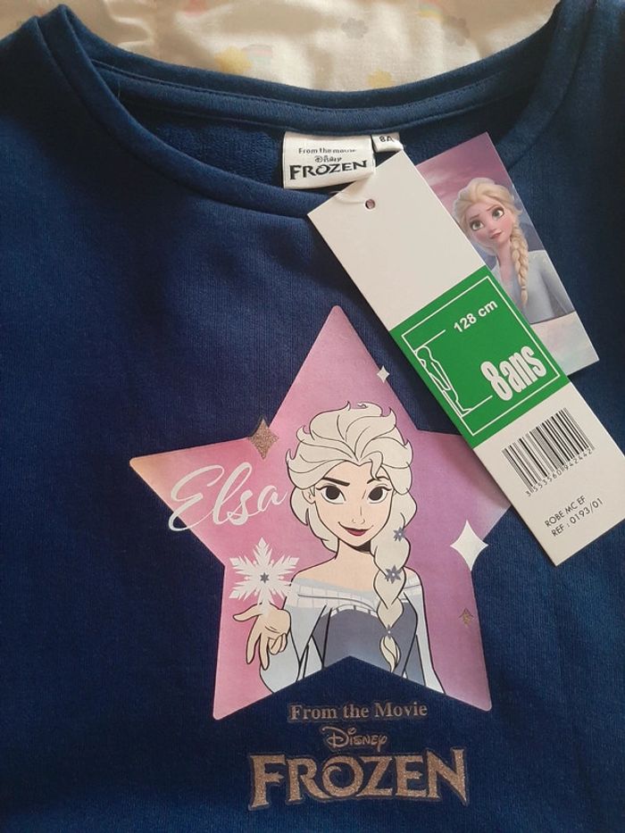 Robe disney elsa la reine des neiges neuf - photo numéro 2