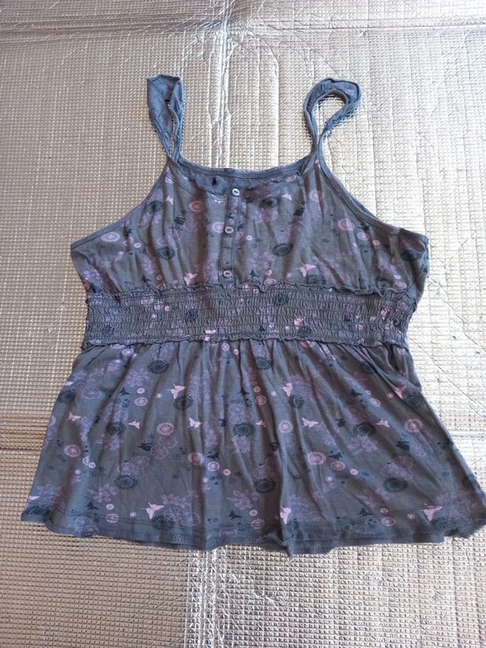 Débardeur bretelle T34 coton