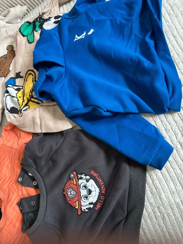 Lot de 6 sweat 12 mois - photo numéro 2