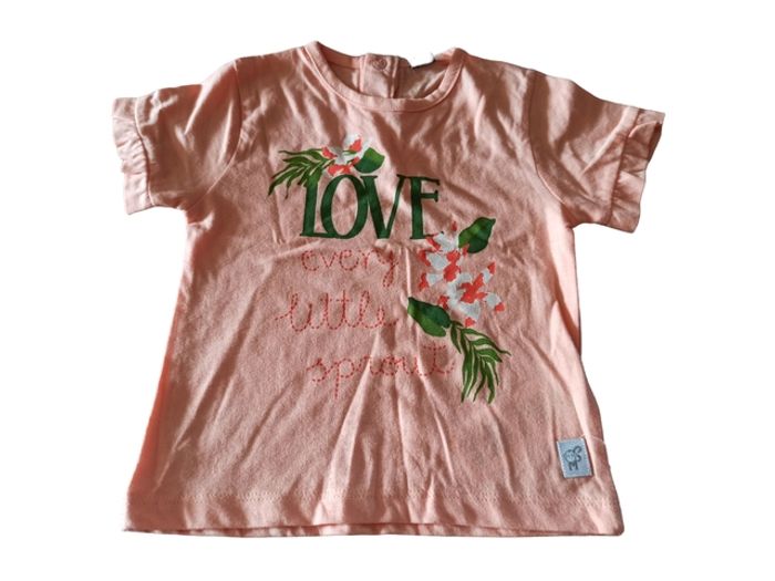 Tee-shirt manches courtes 9-12 mois