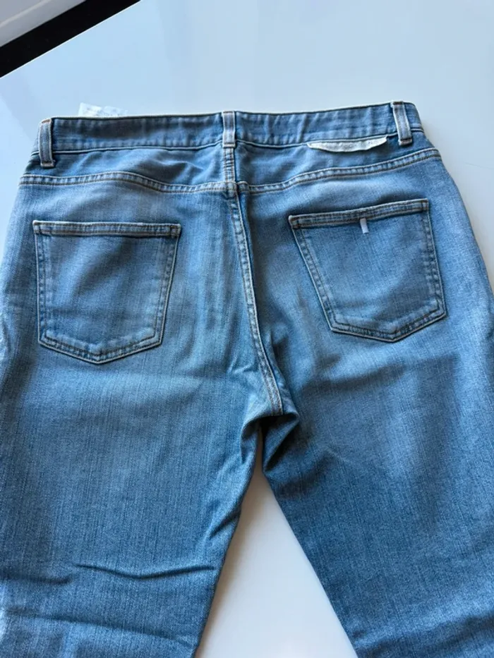 Jeans bleu clair craqué stella mc cartney - photo numéro 8