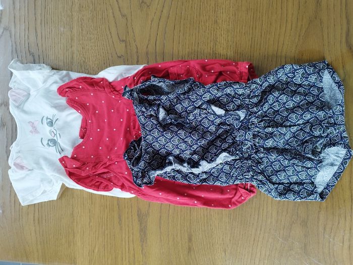 Lots vêtements été bébé fille 6 mois - photo numéro 2