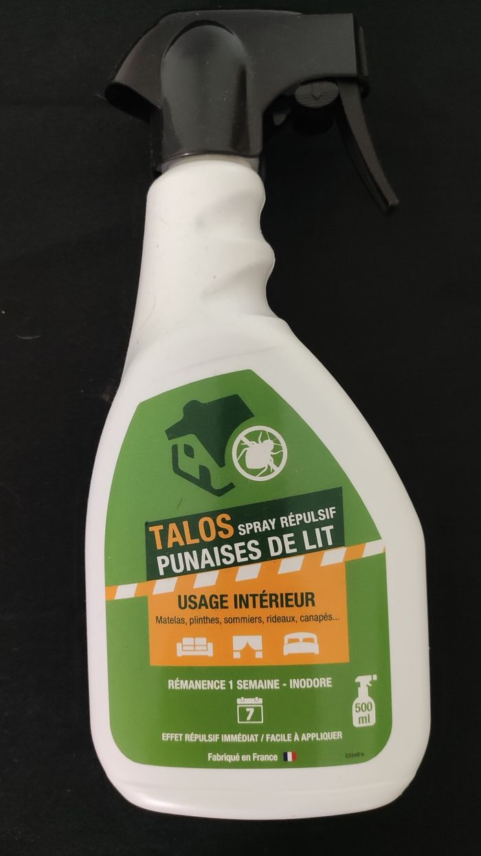 Talos spray répulsif anti punaise de lit - photo numéro 2