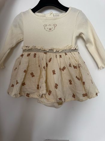 Robe manche longue body intégré