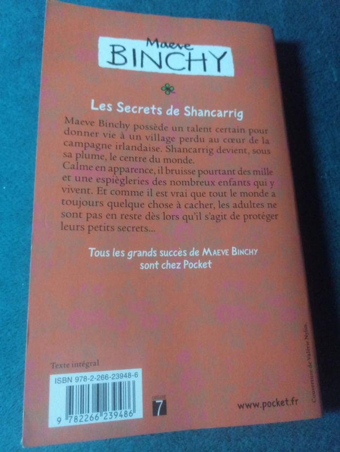 Marvel Binchy - Les secrets de Shancarrig - photo numéro 2