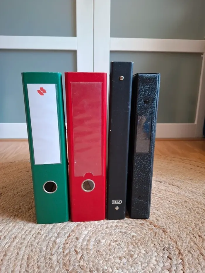 Lot de 4 classeurs grand format - photo numéro 2
