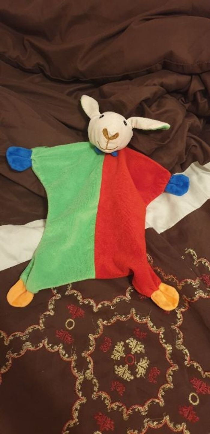 Grand doudou,tête hochet