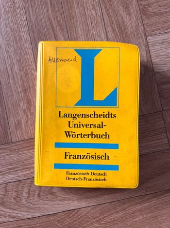 Dictionnaire de poche Langenscheidts Universal-Wörterbuch Französisch: französisch-deutsch